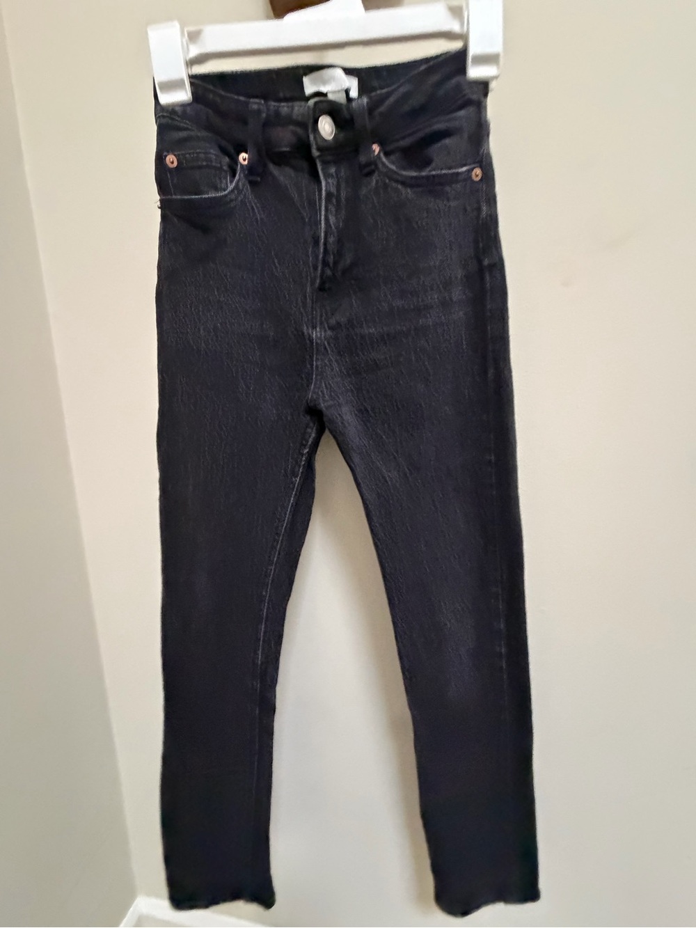 H&M Dark Wash High Rise Skinny Jeans Size 2 (EUR 34)